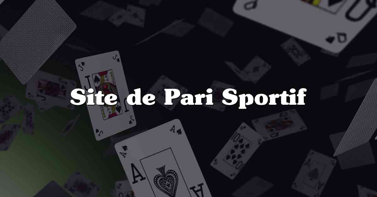 Site de Pari Sportif